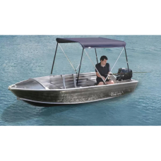 Bimini Aluminium 2 arceaux 1m30/1m50 Bleu